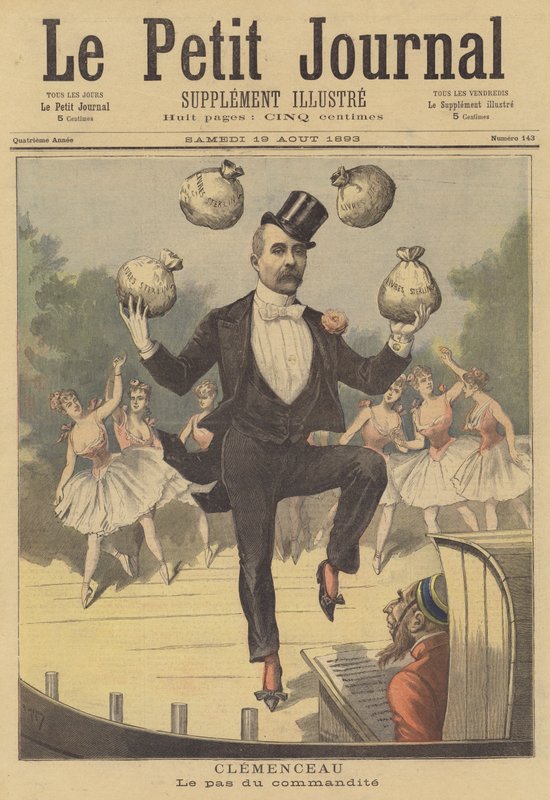 Clemenceau. Sponsringens dans av after Henri Meyer