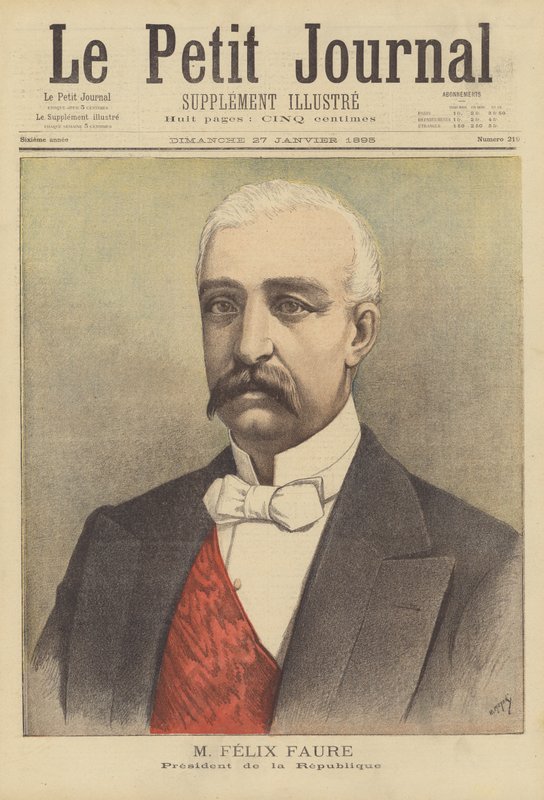 Felix Faure, Frankrikes president av after Henri Meyer