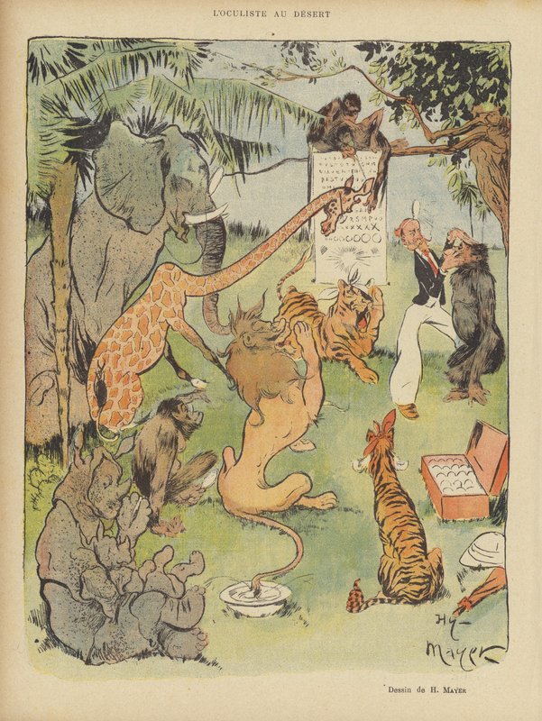 Illustration för Le Rire av after Henri Meyer
