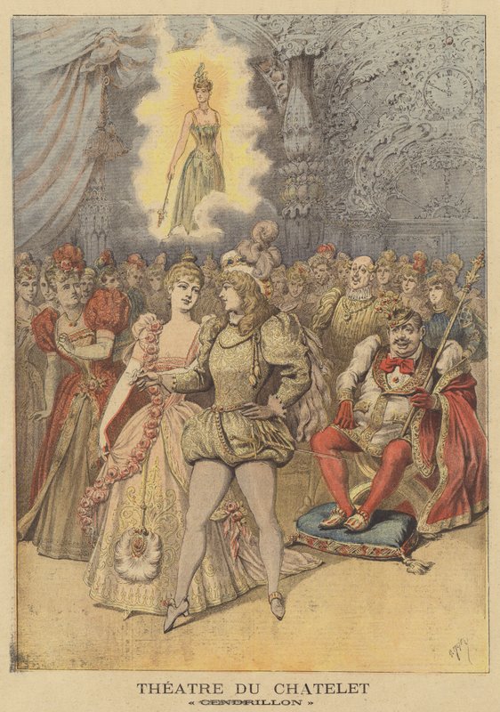 Produktion av Cendrillon på Theatre du Chatelet av after Henri Meyer