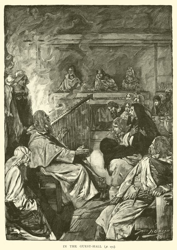 I gästhallen av after John Henry Frederick Bacon