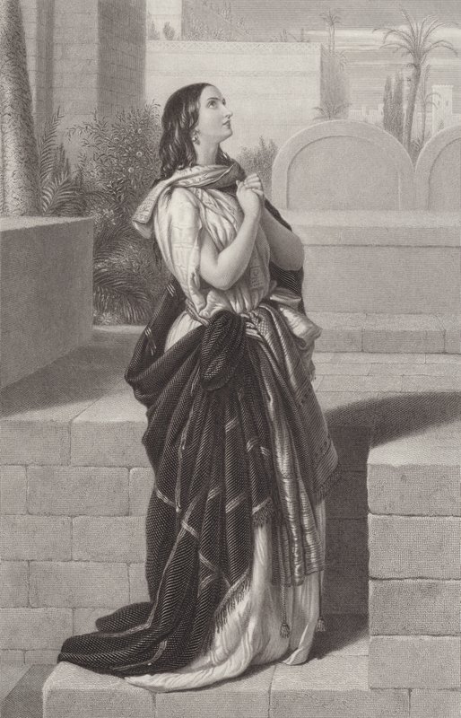 Tillbedjan av after John Rogers Herbert