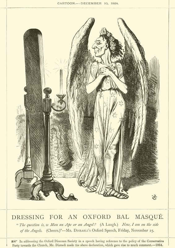 Klä sig för en Oxford Bal Masque av after John Tenniel