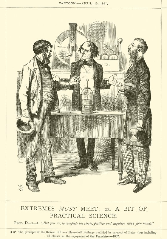 Extremer måste mötas; eller lite praktisk vetenskap av after John Tenniel