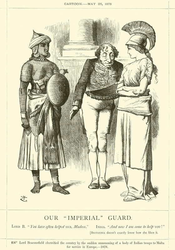 Vårt kejserliga gardet av after John Tenniel