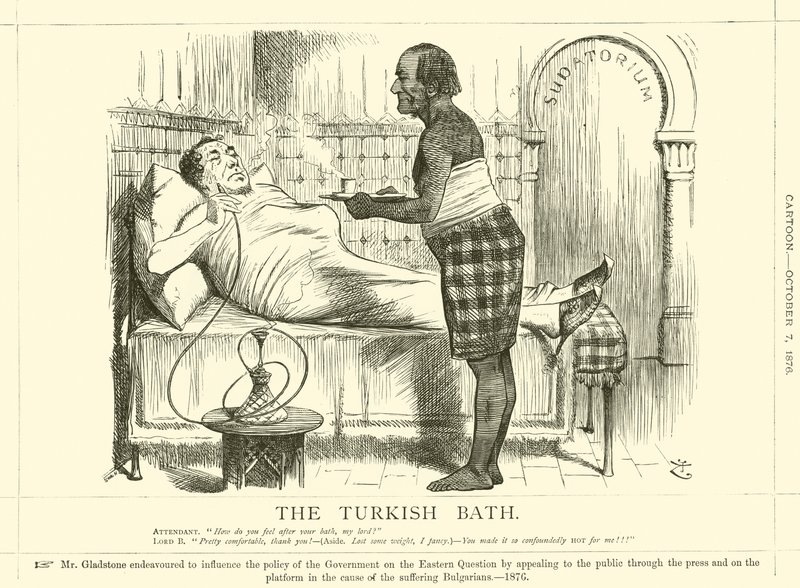 Det turkiska badet av after John Tenniel