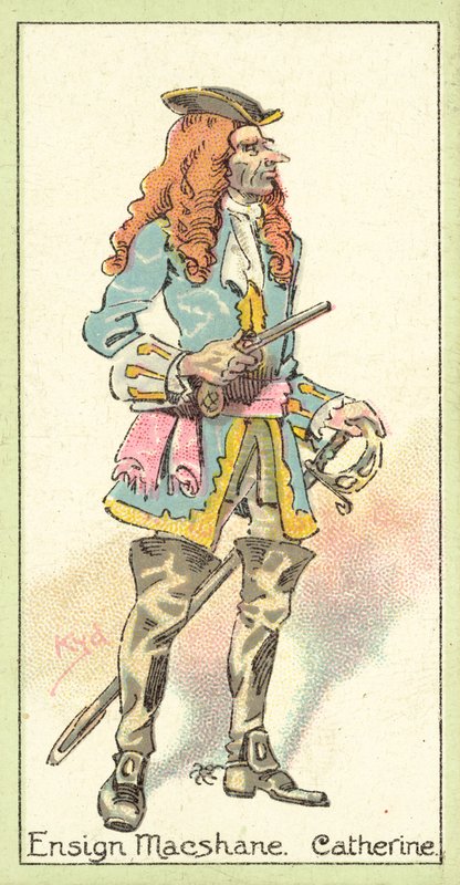 Fänrik Macshane, Catherine (chromolitho) av after Joseph Clayton Clarke
