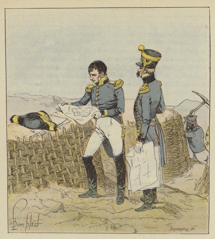 Carnot ber om tjänst, staden Angers anförtroddes honom av after Louis Charles Bombled