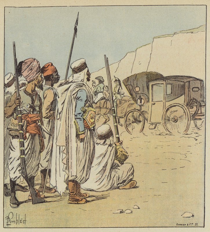 Denna bil förvånade araberna mycket av after Louis Charles Bombled