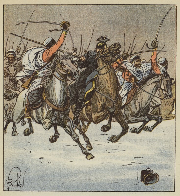 Villeneuve-dIngres åtal av after Louis Charles Bombled