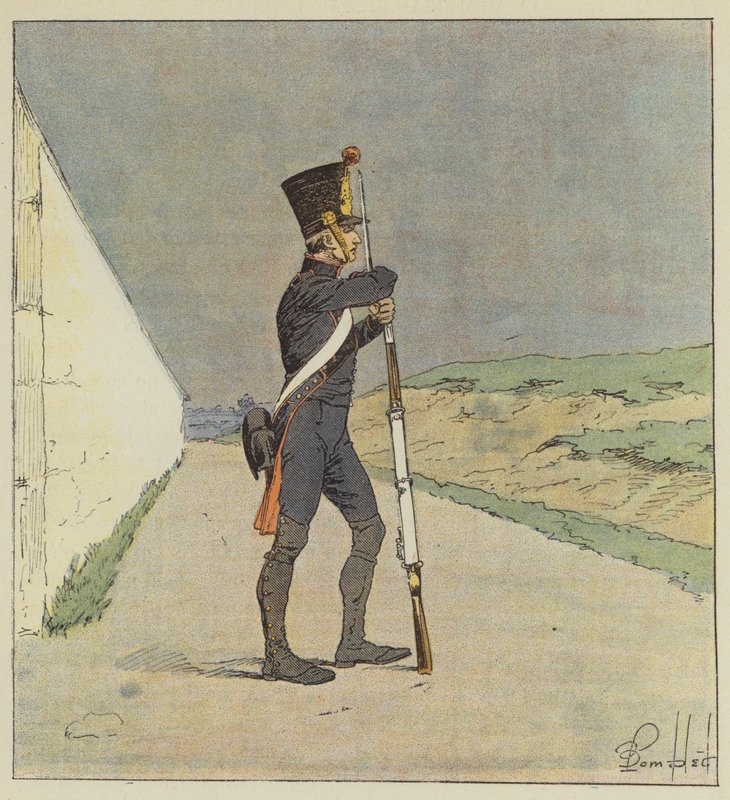 Yrkeshögskolestudent av after Louis Charles Bombled