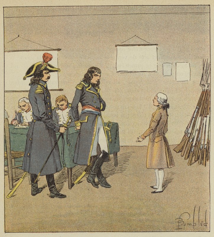 Eugene de Beauharnais gör anspråk på att Bonaparte misshandlade sin far av after Louis Charles Bombled