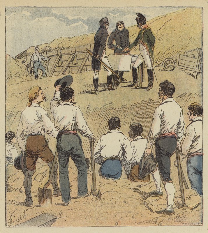 Jag hade byggt många kanaler av after Louis Charles Bombled