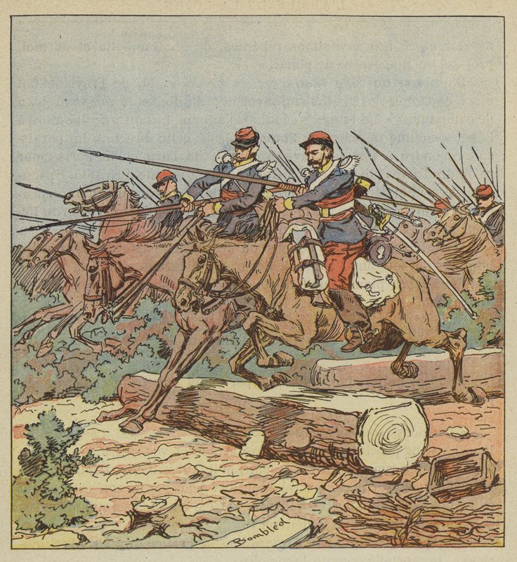 Anklagelsen av Montbarrois av after Louis Charles Bombled