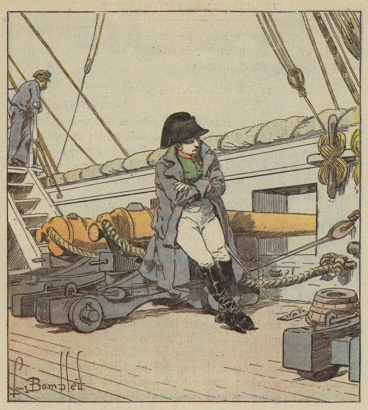 Kejsarens kanon av after Louis Charles Bombled