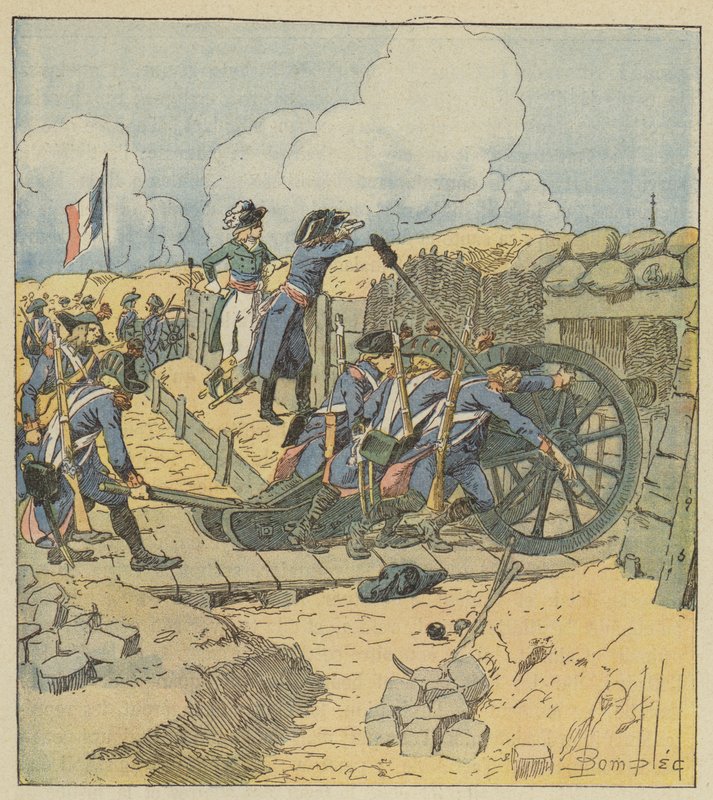 Artillerichefen var överallt av after Louis Charles Bombled