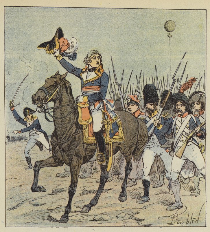 Marskalk Jourdan av after Louis Charles Bombled