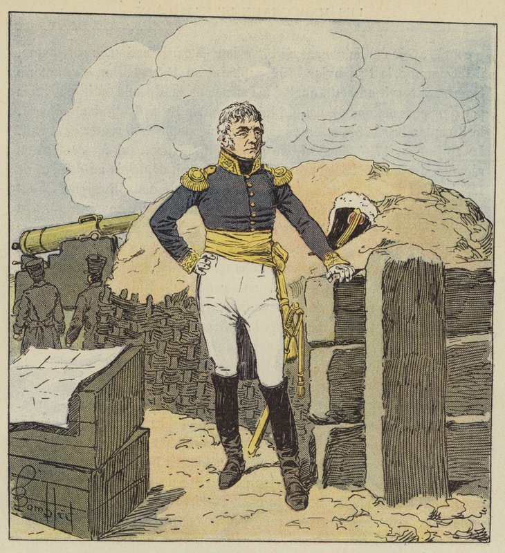 Marskalk Lefebvre av after Louis Charles Bombled
