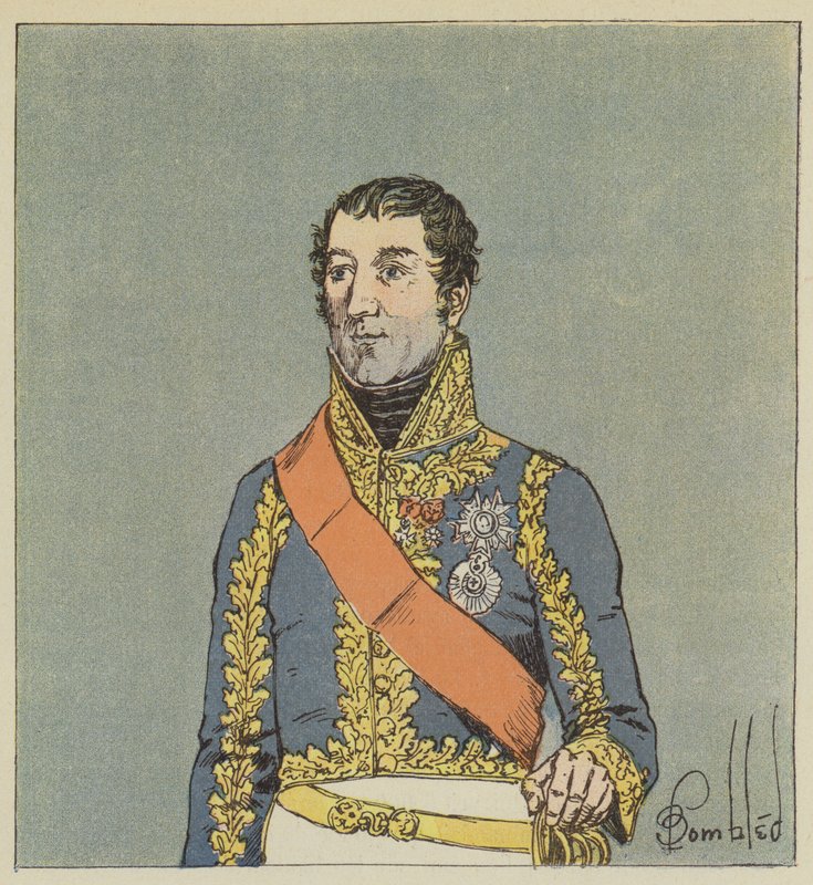 Marskalk Mortier av after Louis Charles Bombled