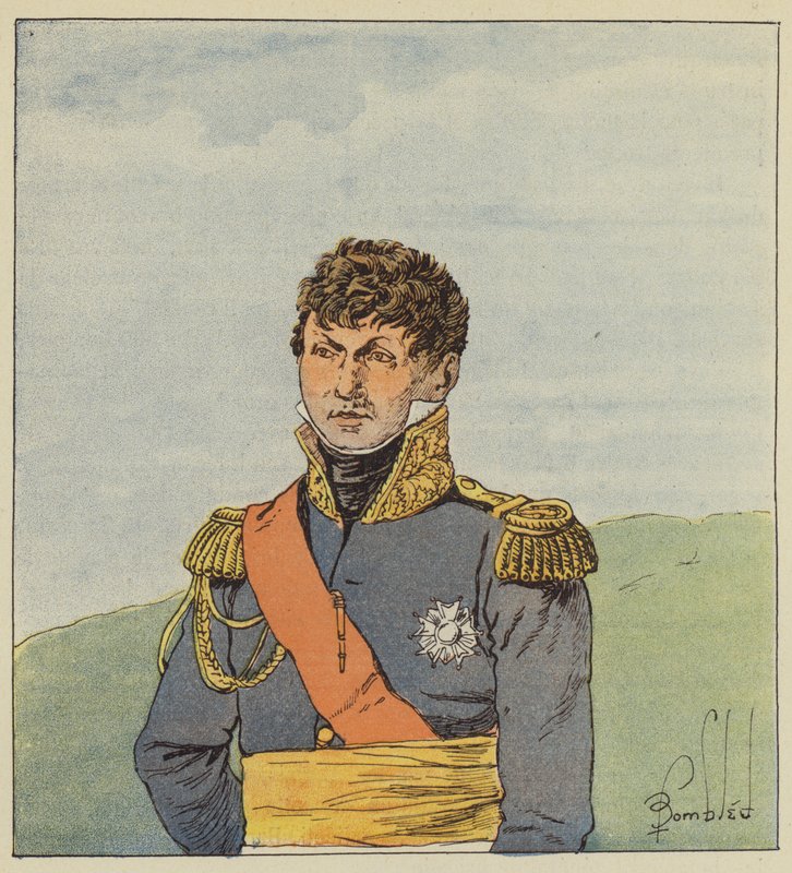 Marskalk Victor av after Louis Charles Bombled