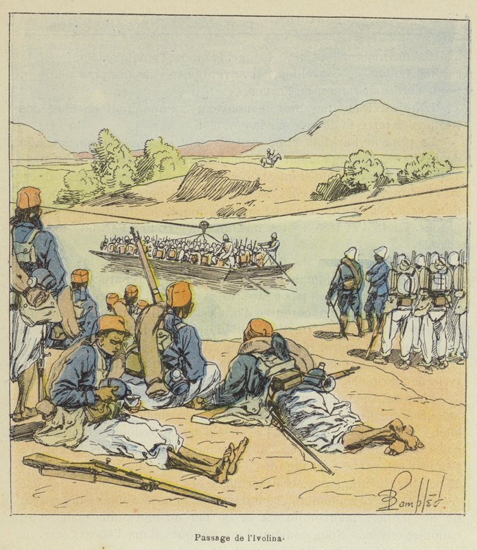 Passage de lIvolina av after Louis Charles Bombled