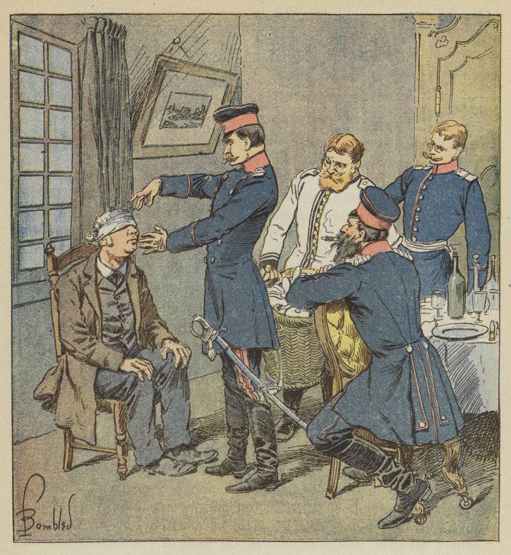 En sömngångsscen av after Louis Charles Bombled