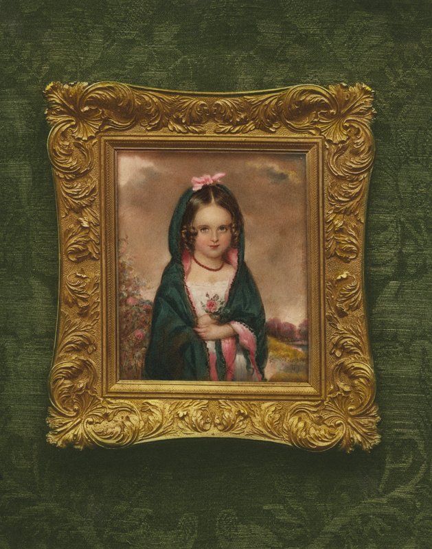 Princess Marie of Liechtenstein as a child  av after Moritz Michael Daffinger