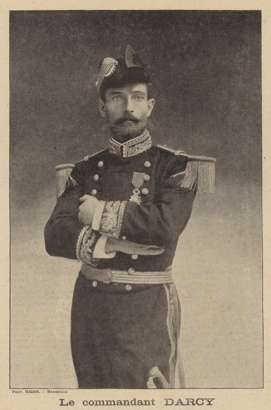 Eugene Darcy, fransk sjöofficer av after Nadar