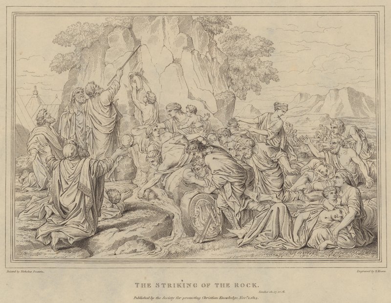 Klippanslaget, Exodus av after Nicolas Poussin