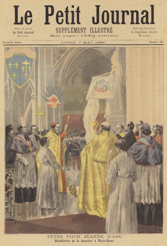 Ceremoni för att hedra Jeanne d