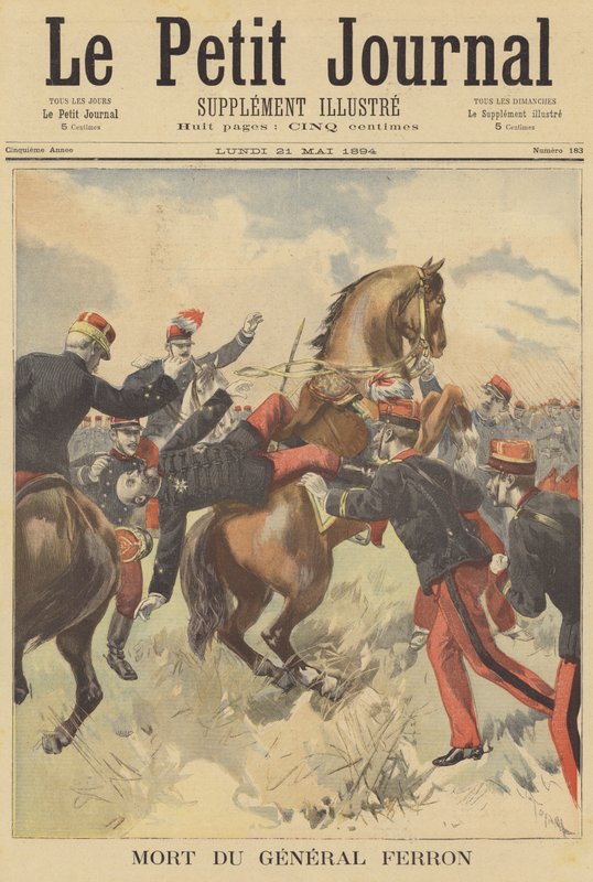 General Ferrons död av after Oswaldo Tofani