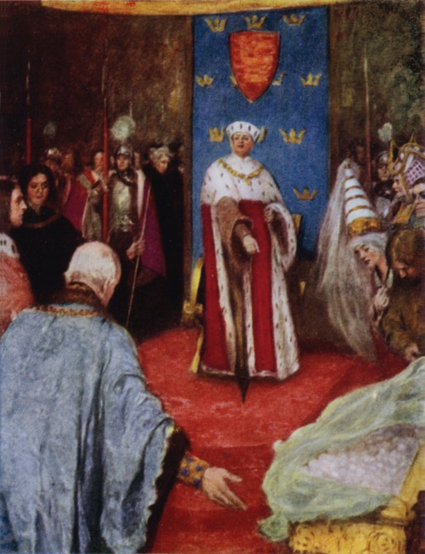 Kung Henrik V av after William Hatherell