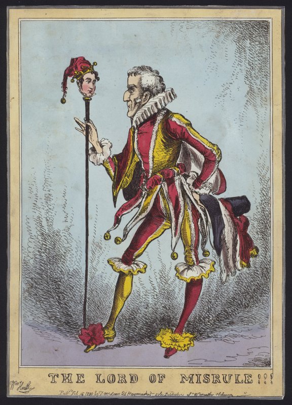 The Lord of Misrule  av after William Heath