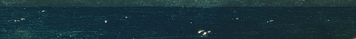 Munken vid havet (Caspar David Friedrich), Detail: Dunkler Meereshorizont