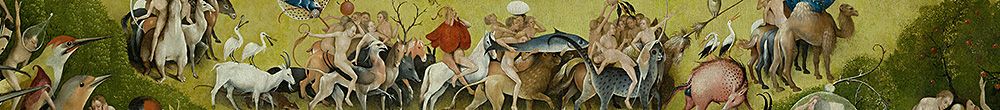 De jordiska läckerheternas trädgård (Hieronymus Bosch)