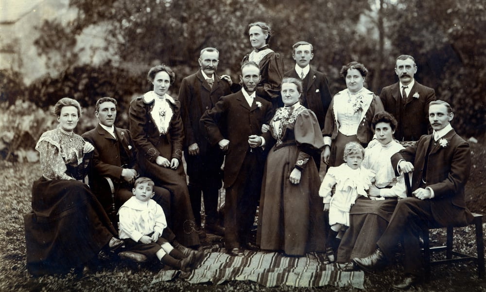 Gamla fotograferingspersoner