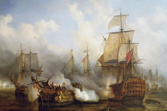 Marinblått