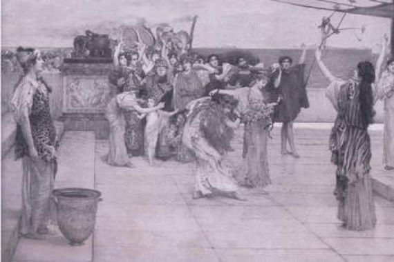Anna after Alma Tadema