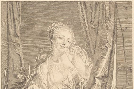 Augustin de Saint Aubin after Jean Baptiste Greuze