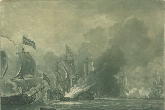 Elisha Kirkall after Willem van de Velde the Younger