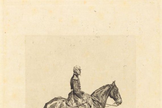 Frederic Auguste La Guillermie after Jean Louis Ernest Meissonier