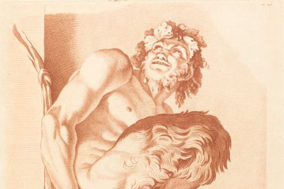 Gilles Demarteau the Elder after René Michel Slodtz after Annibale Carracci