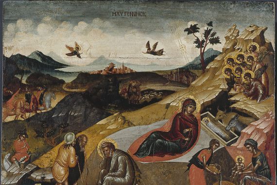 Greek icon.