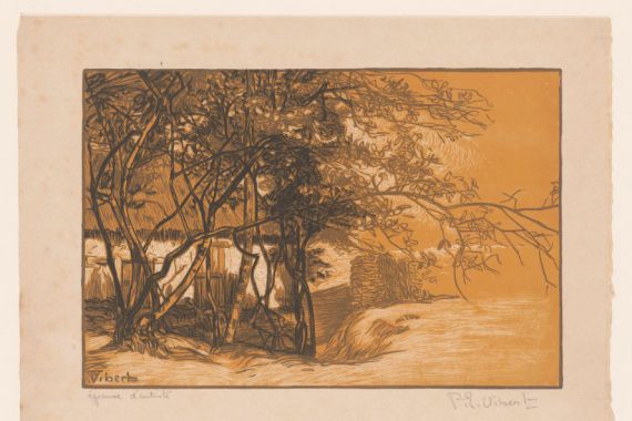 Pierre Eugène Vibert (signed by artist)