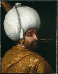 Bayezid I (olja på duk)