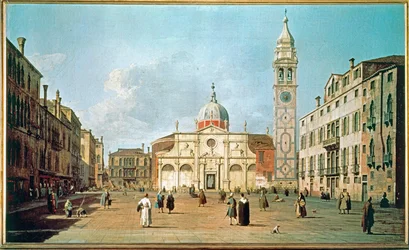 Campo Santa Maria Formosa (olja på duk)