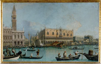 Palazzo Ducale i Venedig (målning på duk)