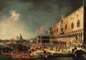 Den franske ambassadörens ankomst till Venedig