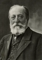 Camille Saint Saens (Saint-Saens) (1835-1921) fransk kompositör och organist (s/v foto)