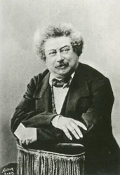 Porträtt av Alexandre Dumas
